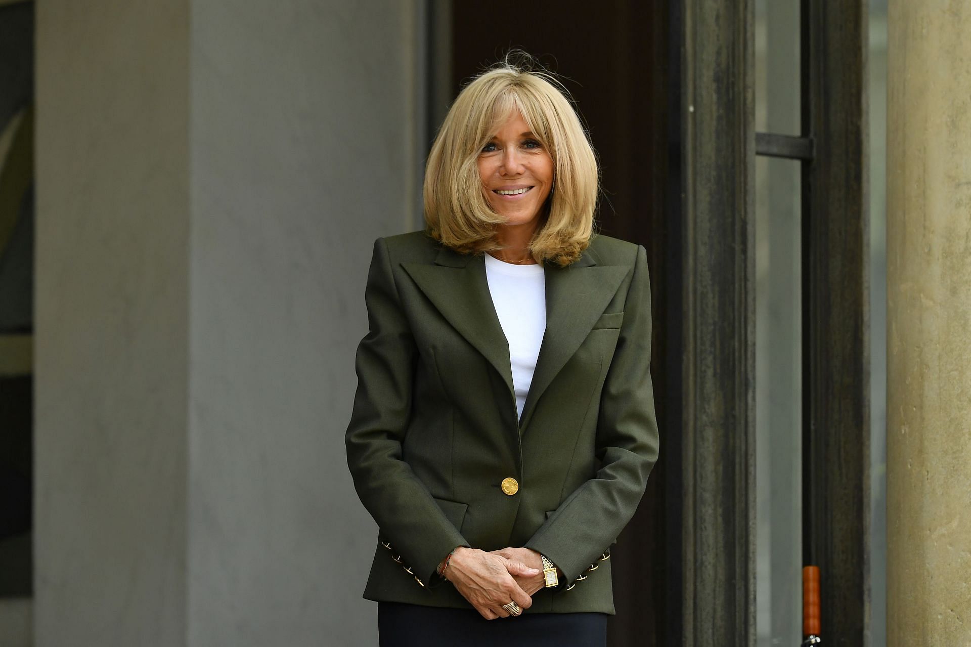 Brigitte Macron (Image via Getty Images)